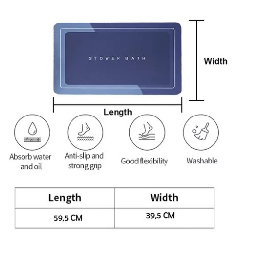 Vista 4 de TAPETE DE BAÑO